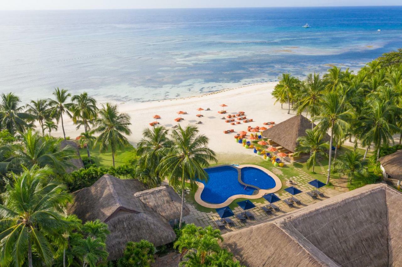 Oceanica Resort Panglao, Bohol Luaran gambar Aerial view of the beach at the resort